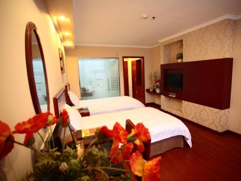 Greentree Inn Jiangsu Huaian Chuzhou Avenue Business Hotel 淮安 エクステリア 写真