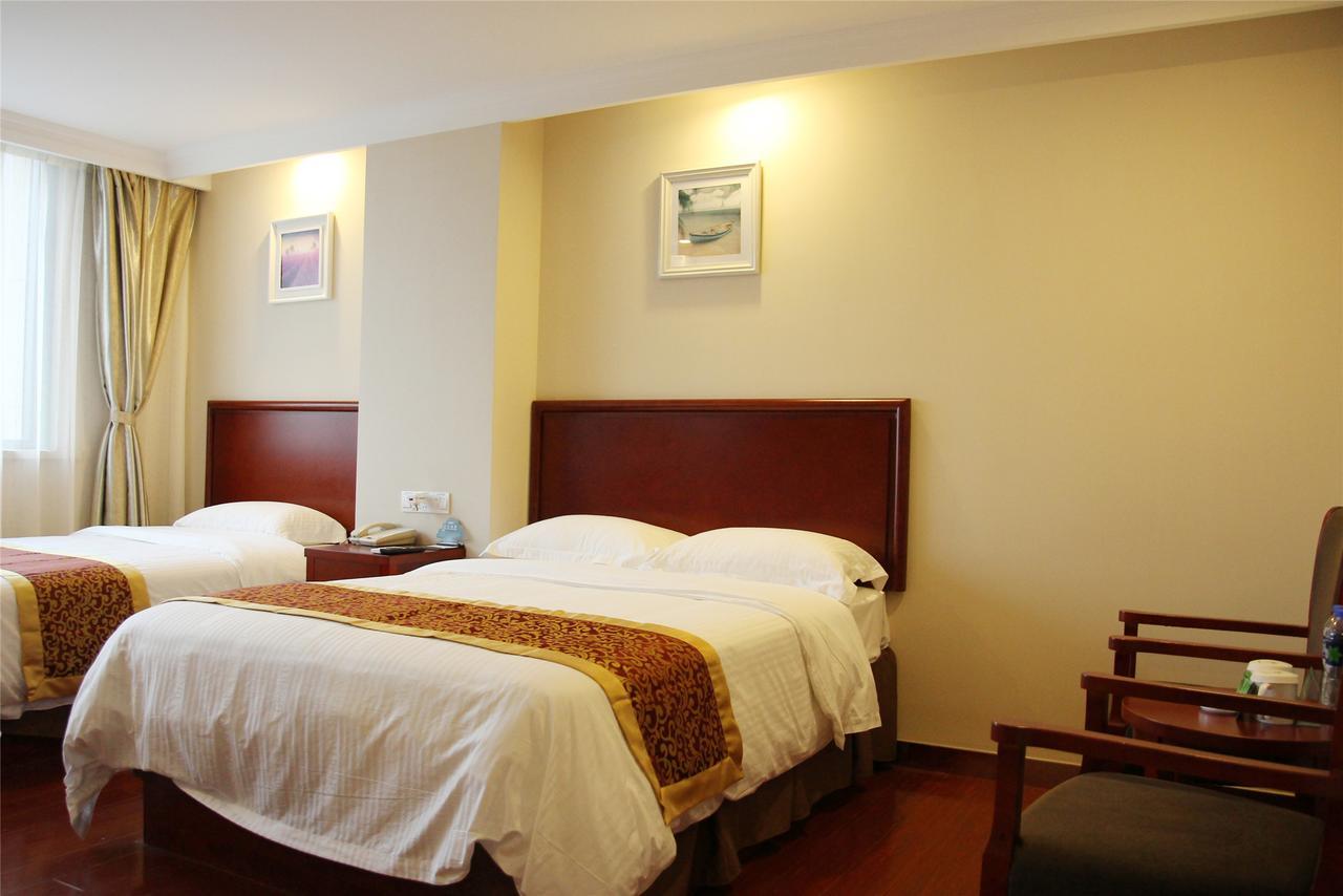 Greentree Inn Jiangsu Huaian Chuzhou Avenue Business Hotel 淮安 エクステリア 写真