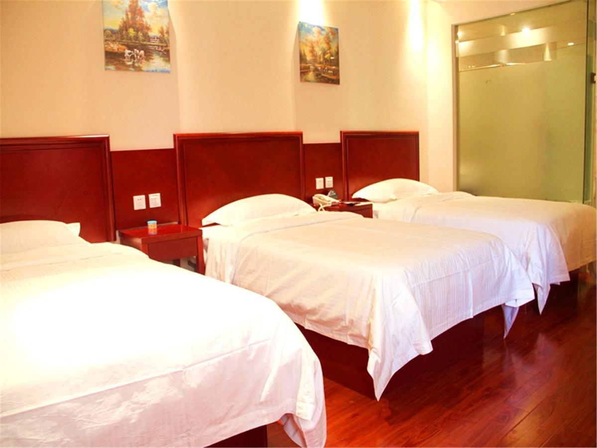 Greentree Inn Jiangsu Huaian Chuzhou Avenue Business Hotel 淮安 エクステリア 写真
