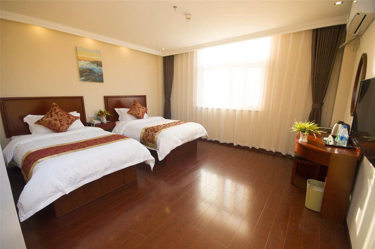 Greentree Inn Jiangsu Huaian Chuzhou Avenue Business Hotel 淮安 エクステリア 写真
